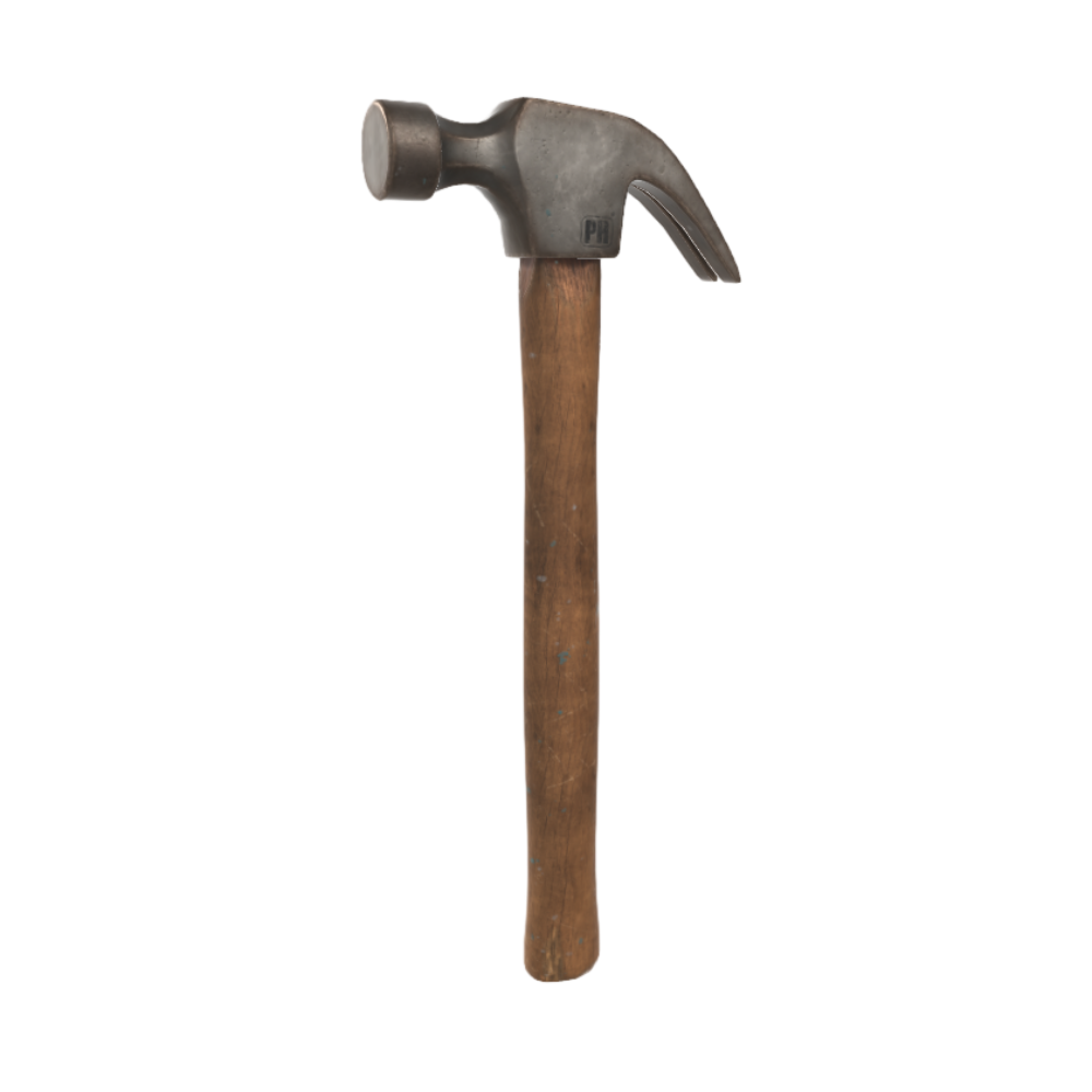 木柄羊角锤3D模型高碳钢锤子工地锤AR工具 | 羊角锤,木柄,锤子,高碳钢,工具,3D模型,3D打印,3D素材,obj,glTF,fbx,dae,stl,3ds,glb,usdz,3dmax,blender模型,VisionPro,3D建模,3D扫描,3d打印模型