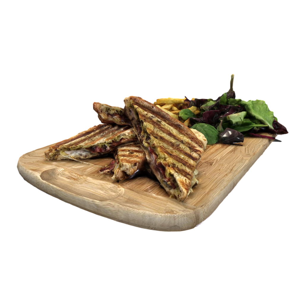 烤三明治3D模型AR美食薯条沙拉 | 三明治,美食,薯条,沙拉,3D模型,3D打印,3D素材,obj,glTF,fbx,dae,stl,3ds,glb,usdz,3dmax,blender模型,VisionPro,3D建模,3D扫描,3d打印模型