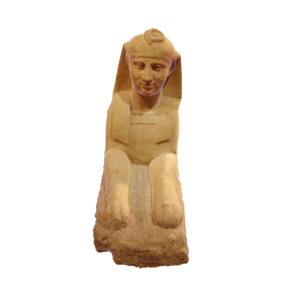 埃及狮身人面像3D模型AR | 雕塑,雕像,文物,博物馆,狮身人面像,埃及,阿提卡马拉松考古博物馆,3D模型,3D打印,3D素材,obj,glTF,fbx,dae,stl,3ds,glb,usdz,3dmax,blender模型,VisionPro,3D建模,3D扫描,3d打印模型