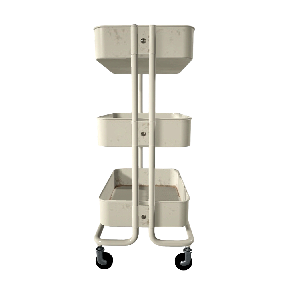 宜家移动推车3D模型拉斯克置物架 | 宜家,置物架,拉斯克,推车,移动推车,宜家家具,3D模型,3D打印,3D素材,obj,glTF,fbx,dae,stl,3ds,glb,usdz,3dmax,blender模型,VisionPro,3D建模,3D扫描,3d打印模型