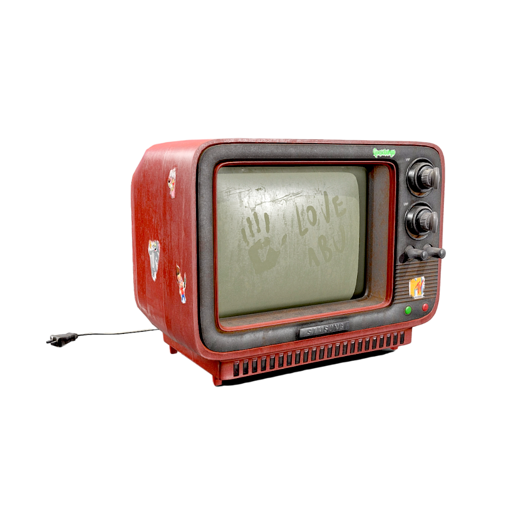 90年代老式电视机