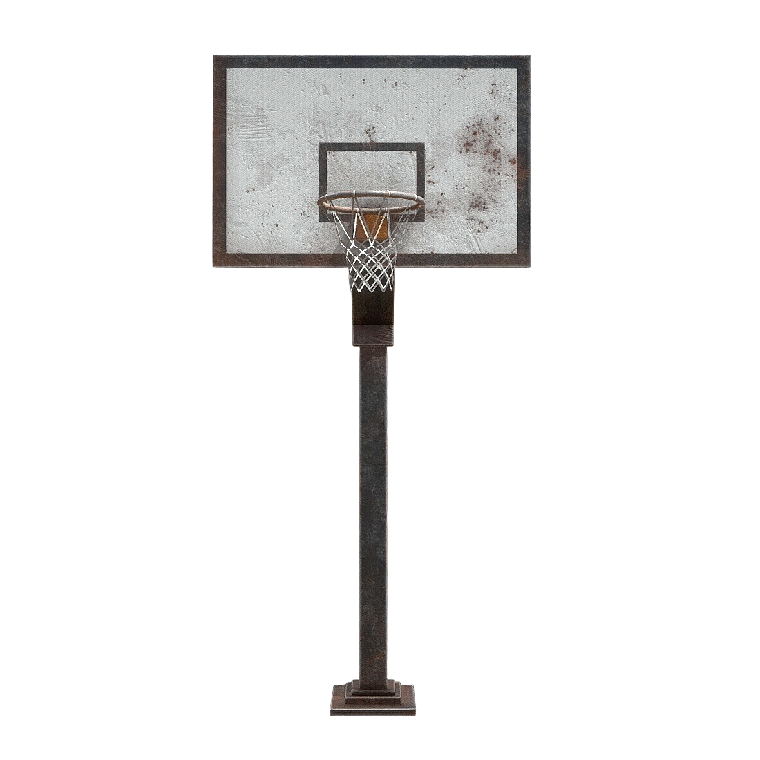 篮球架 | 篮球,运动,篮球框,运动场,篮球架,生锈的篮球架,篮球设备,体育设备,户外篮球架,3D模型,3D打印,3D素材,obj,glTF,fbx,dae,stl,3ds,glb,usdz,3dmax,blender模型,VisionPro,3D建模,3D扫描,3d打印模型