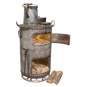 桶式柴火炉