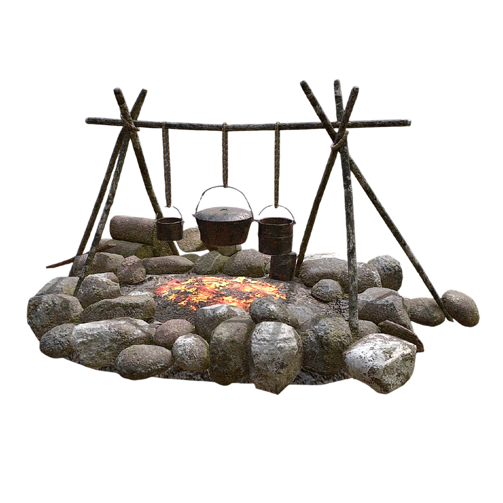 露营篝火三脚架 | 露营,野营,三脚架,篝火,野炊,露营篝火,篝火三脚架,吊锅支架,户外火炉架,户外煮饭,3D模型,3D打印,3D素材,obj,glTF,fbx,dae,stl,3ds,glb,usdz,3dmax,blender模型,VisionPro,3D建模,3D扫描,3d打印模型