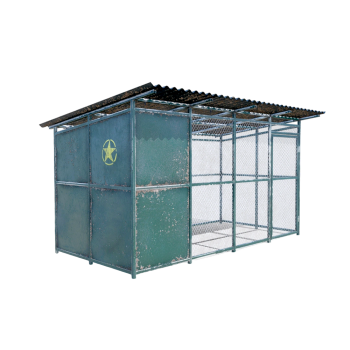 简易金属棚屋