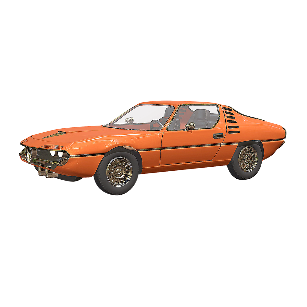 阿尔法·罗密欧Montreal | 汽车,轿车,跑车,兰博基尼,阿尔法·罗密欧,3D模型,3D打印,3D素材,obj,glTF,fbx,dae,stl,3ds,glb,usdz,3dmax,blender模型,VisionPro,3D建模,3D扫描,3d打印模型