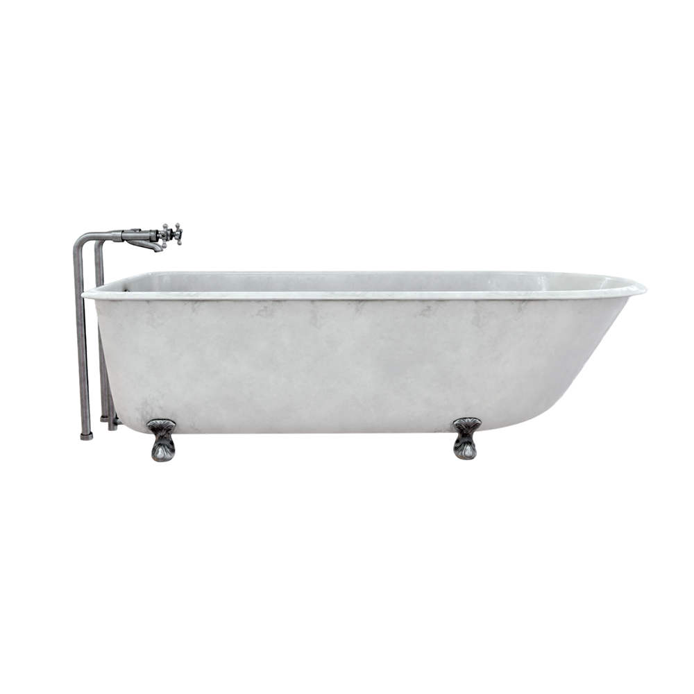 铸铁独立式浴缸 | 浴缸,独立式浴缸,卫浴,洗澡盆,Barclay,Bartlett浴缸,3D模型,3D打印,3D素材,obj,glTF,fbx,dae,stl,3ds,glb,usdz,3dmax,blender模型,VisionPro,3D建模,3D扫描,3d打印模型