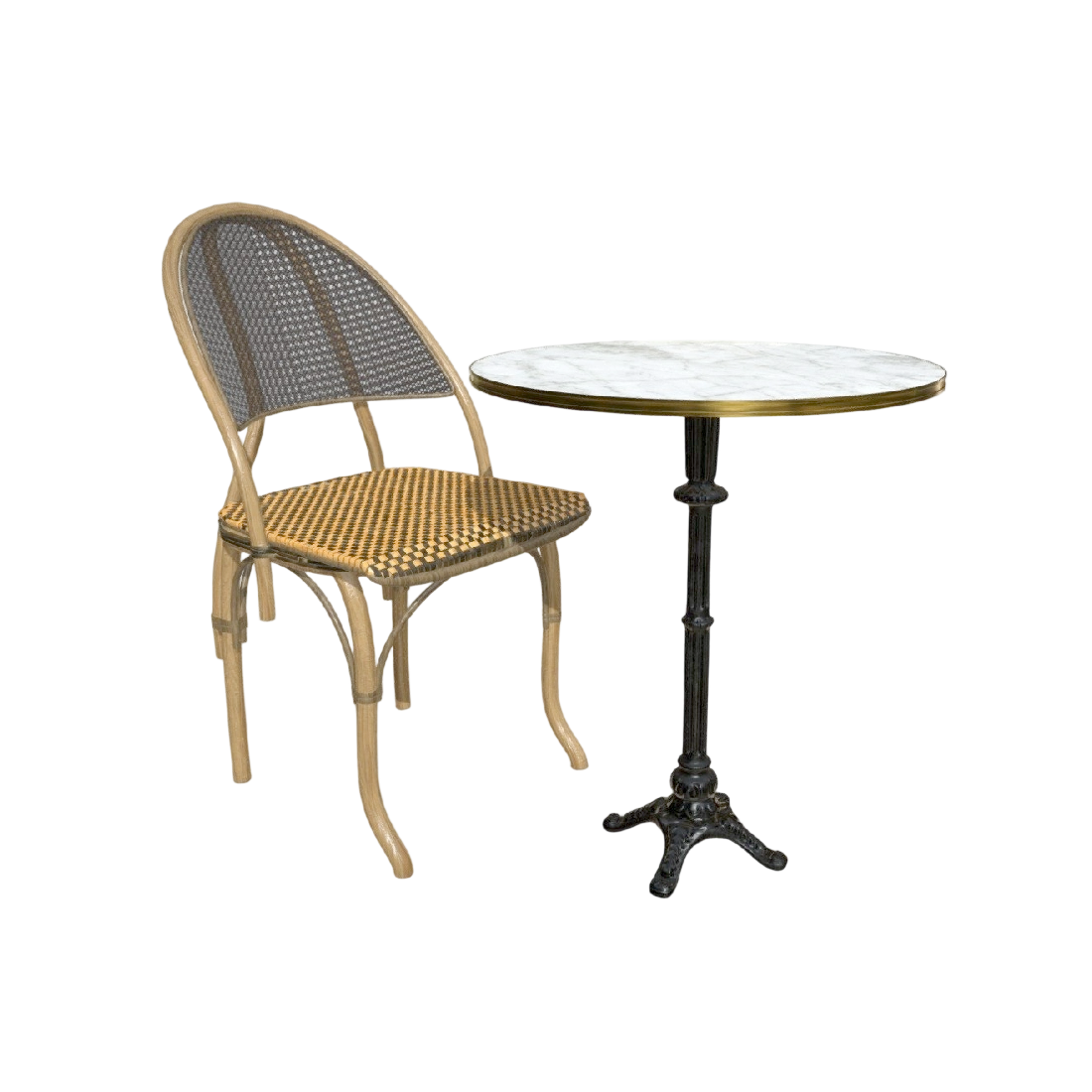 法式风格的桌椅套装 | 家具,咖啡桌,户外桌椅,法式家具,桌椅,藤编椅,桌椅套装,咖啡馆桌椅,大理石台面桌,3D模型,3D打印,3D素材,obj,glTF,fbx,dae,stl,3ds,glb,usdz,3dmax,blender模型,VisionPro,3D建模,3D扫描,3d打印模型