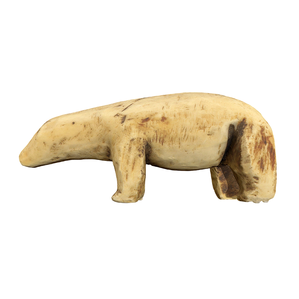 因纽特人用象牙雕刻的北极熊 | 艺术品,雕刻,雕刻品,象牙,北极熊,熊,白熊,象牙雕刻品,因纽特人,因纽特文化,3D模型,3D打印,3D素材,obj,glTF,fbx,dae,stl,3ds,glb,usdz,3dmax,blender模型,VisionPro,3D建模,3D扫描,3d打印模型