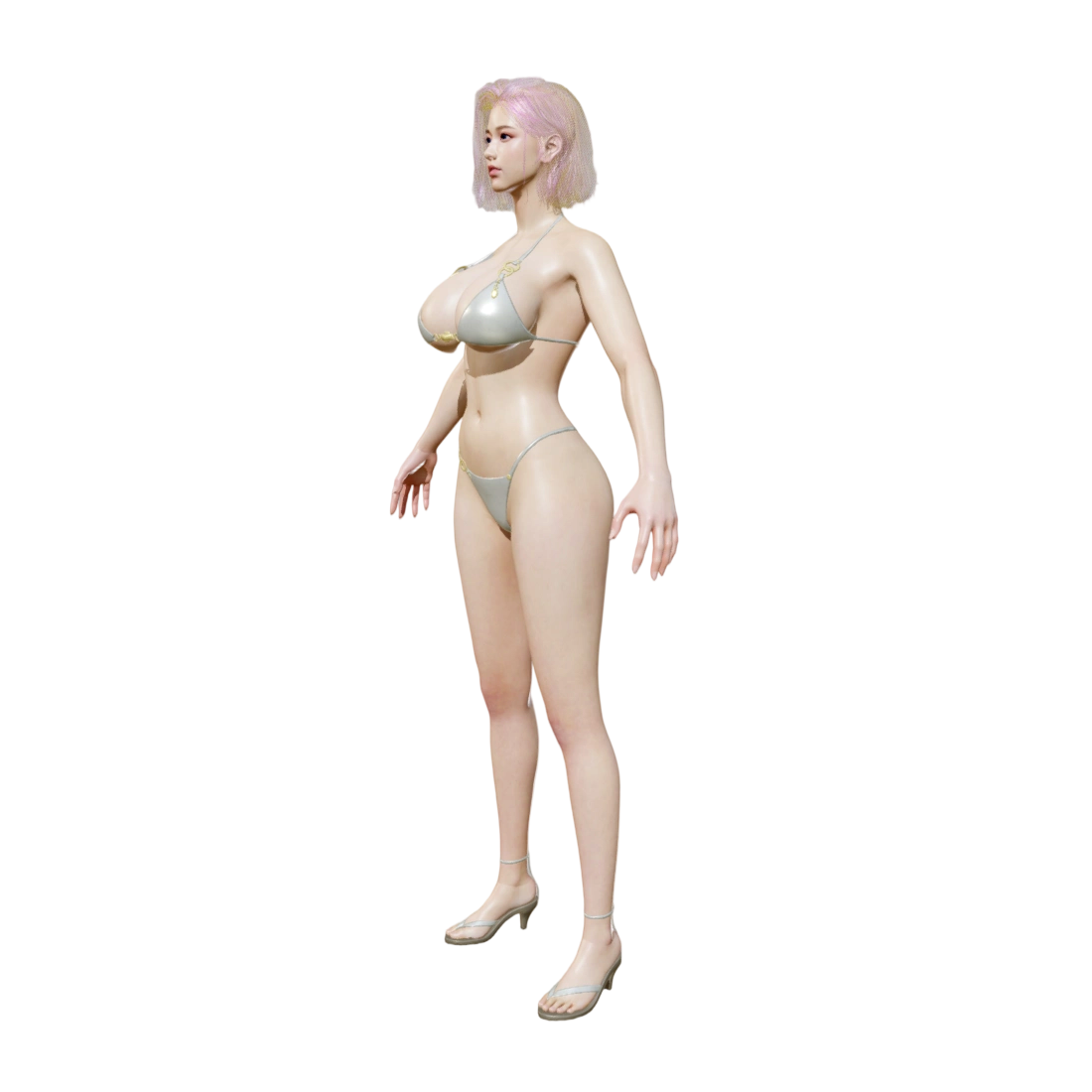 身穿泳装的韩国女孩 | 美女,女孩,人物角色,人物,女人,女性角色,性感美女,韩国女孩,亚洲女孩,3D模型,3D打印,3D素材,obj,glTF,fbx,dae,stl,3ds,glb,usdz,3dmax,blender模型,VisionPro,3D建模,3D扫描,3d打印模型