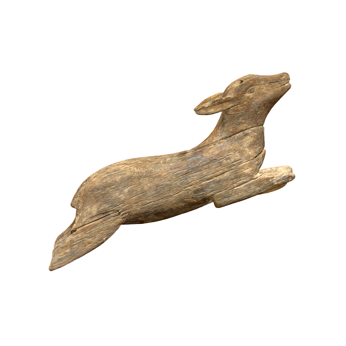 木雕鹿 | 摆件,羚羊,鹿,雕刻,木雕,木雕摆件,3D模型,3D打印,3D素材,obj,glTF,fbx,dae,stl,3ds,glb,usdz,3dmax,blender模型,VisionPro,3D建模,3D扫描,3d打印模型