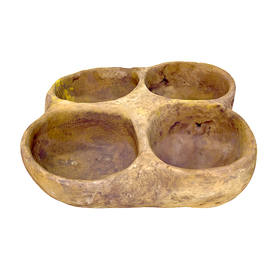 佛罗里达州原住民四格陶器 | 陶器,容器,古代陶器,陶制容器,四格陶器,四格容器,石制容器,佛罗里达州,3D模型,3D打印,3D素材,obj,glTF,fbx,dae,stl,3ds,glb,usdz,3dmax,blender模型,VisionPro,3D建模,3D扫描,3d打印模型