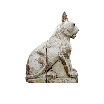 古埃及木制猫形木乃伊盒