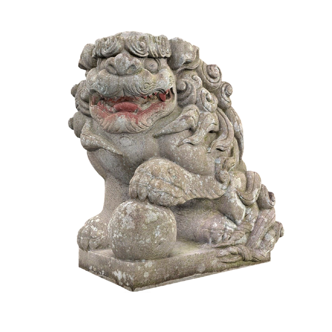 石雕狮子 | 雕塑,狮子,石雕,石狮子,石雕狮子,中国文化,狮子雕塑,狮子雕刻,石雕工艺,3D模型,3D打印,3D素材,obj,glTF,fbx,dae,stl,3ds,glb,usdz,3dmax,blender模型,VisionPro,3D建模,3D扫描,3d打印模型