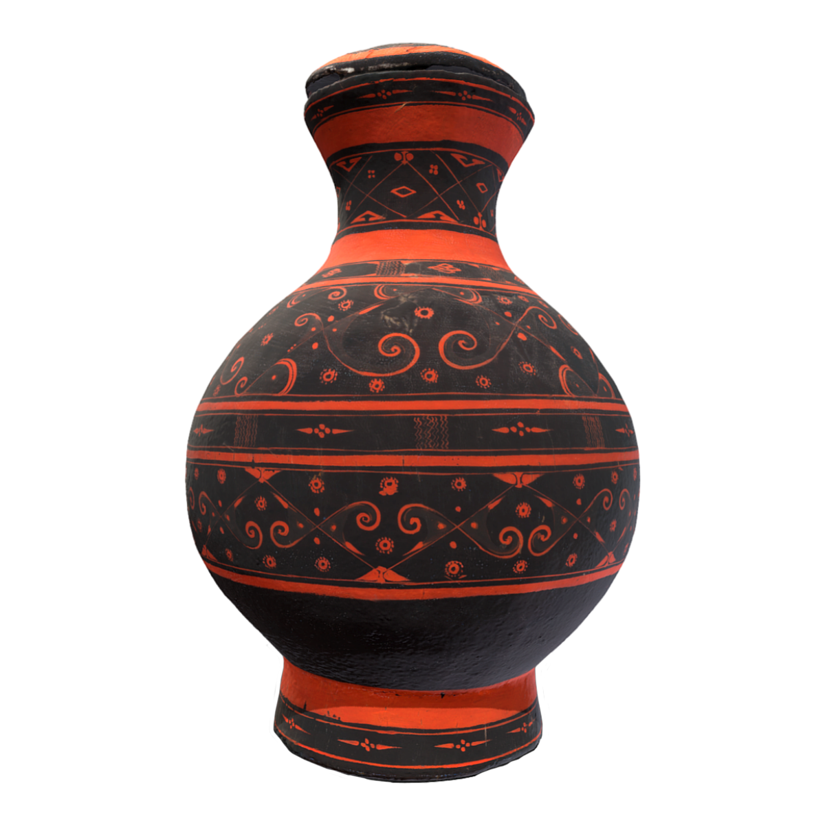 西汉马王堆云纹漆圆壶 | 汉代文物,西汉文物,西汉云纹漆圆壶,马王堆汉墓,汉代漆器,云纹漆器,云纹漆圆壶,西汉漆器,马王堆漆器,西汉漆器纹饰,3D模型,3D打印,3D素材,obj,glTF,fbx,dae,stl,3ds,glb,usdz,3dmax,blender模型,VisionPro,3D建模,3D扫描,3d打印模型