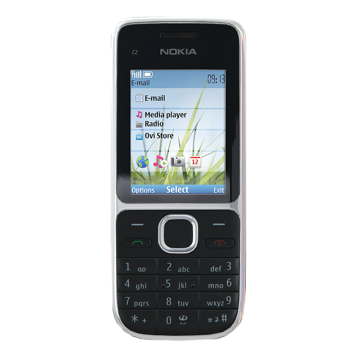 Nokia诺基亚 C2-01（黑色） | 诺基亚,老人机,NOKIA,诺基亚手机,诺基亚C2-01,诺基亚按键手机,诺基亚手机型号,诺基亚C2-01手机图片,诺基亚2011年款,按键手机,3D模型,3D打印,3D素材,obj,glTF,fbx,dae,stl,3ds,glb,usdz,3dmax,blender模型,VisionPro,3D建模,3D扫描,3d打印模型