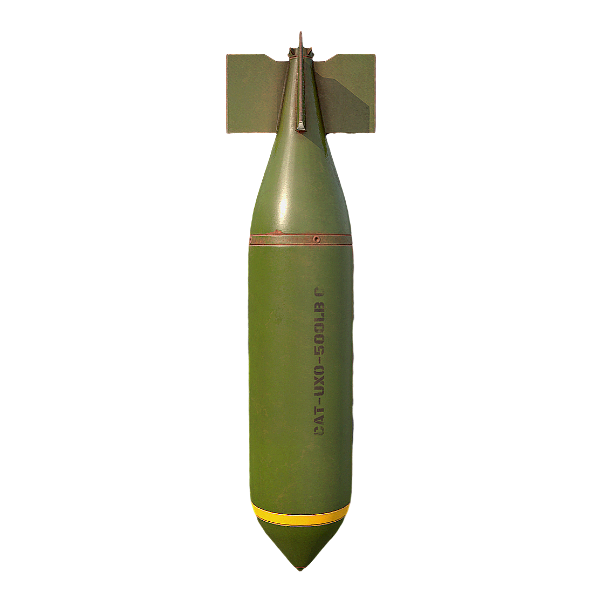 航空炸弹（CAT-UXO-500LB C） | 军事武器,炸弹,航空炸弹,英国航空炸弹,导弹,高脚杯炸弹,飞机炸弹,航空炸弹图片,英国二战炸弹,高脚杯炸弹图片,3D模型,3D打印,3D素材,obj,glTF,fbx,dae,stl,3ds,glb,usdz,3dmax,blender模型,VisionPro,3D建模,3D扫描,3d打印模型