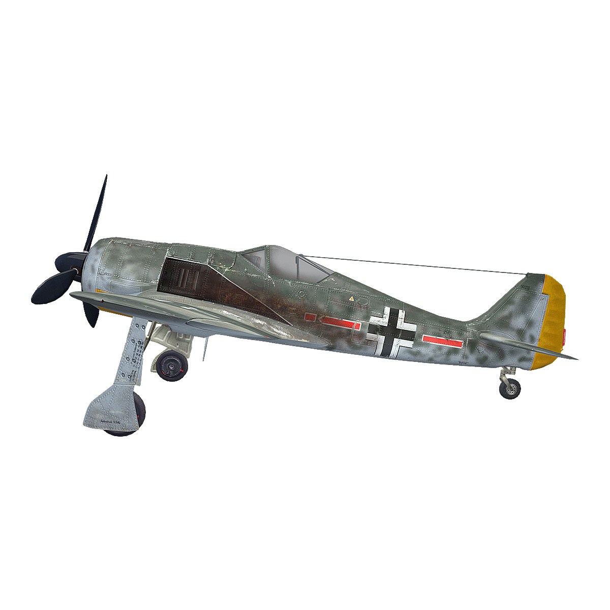 二战德国Fw-190战斗机（福克沃尔夫Fw-190） | 战斗机,德国战斗机,德国Fw-190战斗机,二战德国战斗机,活塞式战斗机,Fw-190战斗机图片,福克沃尔夫Fw-190,德国活塞式战斗机,Fw-190战斗机,3D模型,3D打印,3D素材,obj,glTF,fbx,dae,stl,3ds,glb,usdz,3dmax,blender模型,VisionPro,3D建模,3D扫描,3d打印模型