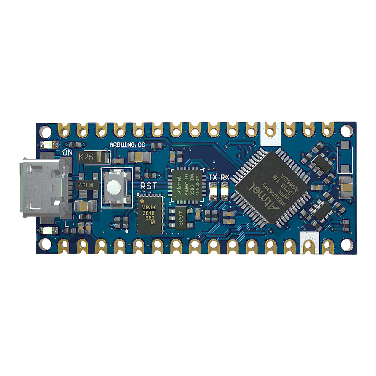  Arduino Nano Every纳米微控制器 | 电路板,纳米技术,纳米微控制器,Arduino-Nano-Every,Arduino-Nano,开源电子原型平台,单片机,计算机技术,微型计算机,微控制器图片,3D模型,3D打印,3D素材,obj,glTF,fbx,dae,stl,3ds,glb,usdz,3dmax,blender模型,VisionPro,3D建模,3D扫描,3d打印模型