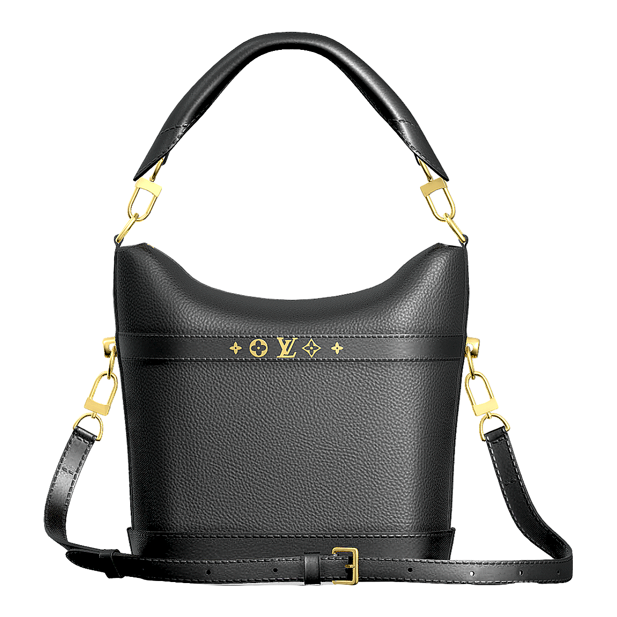 Louis Vuitton Cruiser 路易威登黑色皮革斜挎手提包 | 轻奢,LV,路易威登,女士手提包,奢侈品,皮革,斜挎包,单肩包,Louis-Vuitton,LV-Cruiser,3D模型,3D打印,3D素材,obj,glTF,fbx,dae,stl,3ds,glb,usdz,3dmax,blender模型,VisionPro,3D建模,3D扫描,3d打印模型