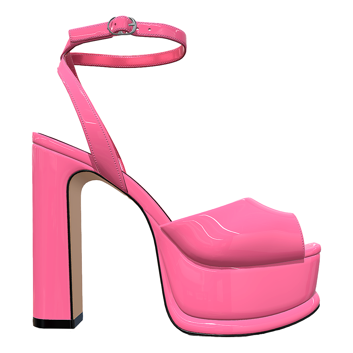 NINE WEST  玖熙 Platt系列厚底踝带凉鞋 芭比粉色 | 高跟鞋,高跟凉鞋,NINE-WEST,玖熙,玖熙Platt系列,厚底高跟鞋,踝带凉鞋,粗跟高跟鞋,露趾凉鞋,锥形高跟,3D模型,3D打印,3D素材,obj,glTF,fbx,dae,stl,3ds,glb,usdz,3dmax,blender模型,VisionPro,3D建模,3D扫描,3d打印模型