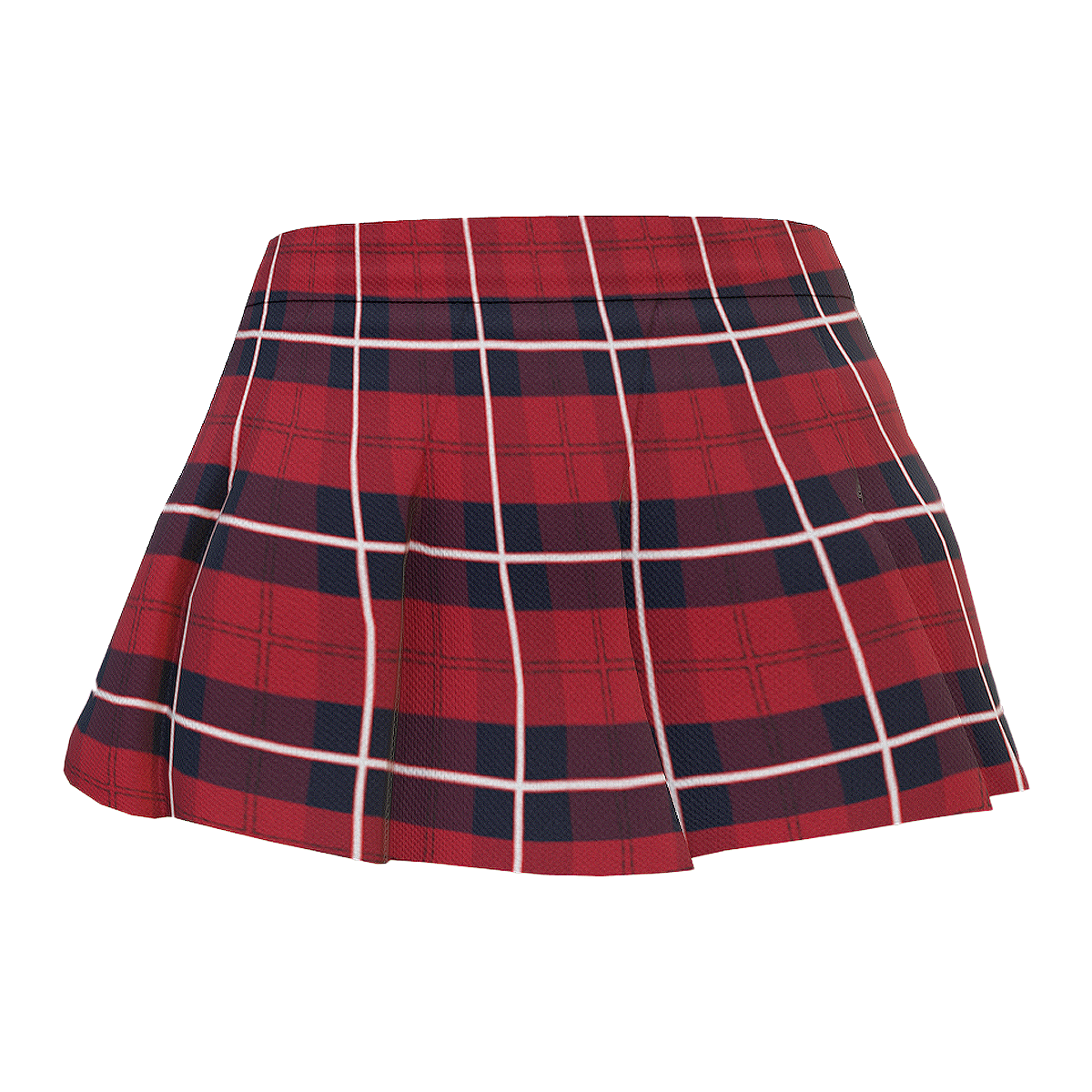 学院风复古百搭格子百褶裙JK制服短裙 | 英伦风,A字裙,短裙,半身裙,学院风,JK制服,百褶裙,格子百褶裙,复古百褶裙,格子短裙,3D模型,3D打印,3D素材,obj,glTF,fbx,dae,stl,3ds,glb,usdz,3dmax,blender模型,VisionPro,3D建模,3D扫描,3d打印模型