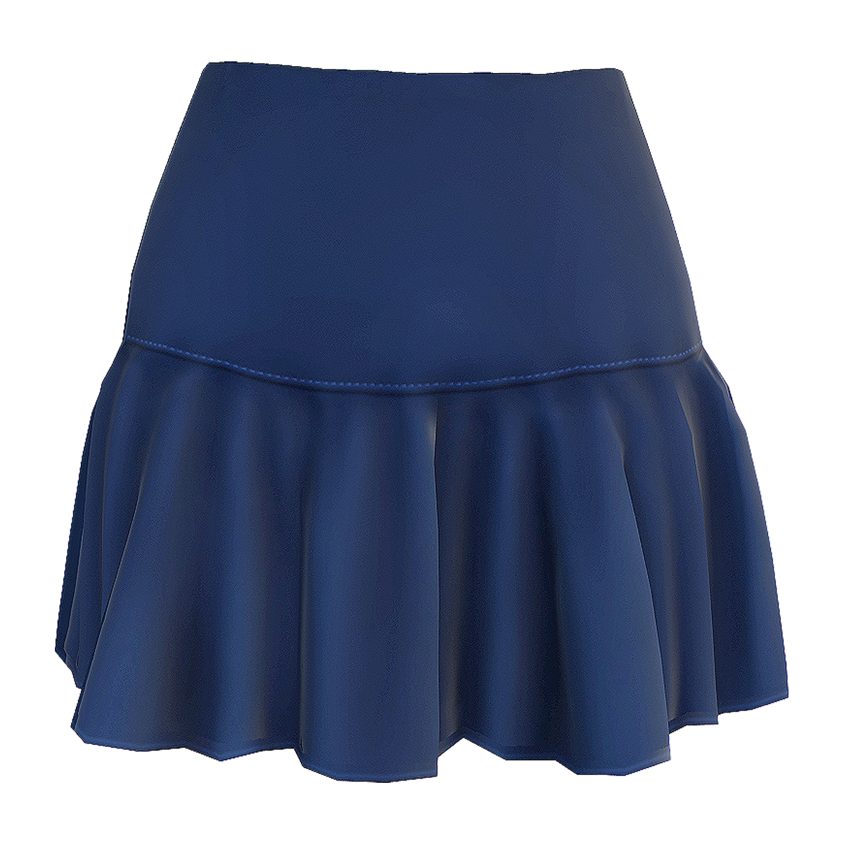 休闲瑜伽运动短裙显瘦包臀百褶裙 藏蓝色 | 休闲,百搭,短裙,显瘦,包臀裙,百褶裙,运动短裙,网球裙半身裙,鲨鱼裙,瑜伽裙,3D模型,3D打印,3D素材,obj,glTF,fbx,dae,stl,3ds,glb,usdz,3dmax,blender模型,VisionPro,3D建模,3D扫描,3d打印模型