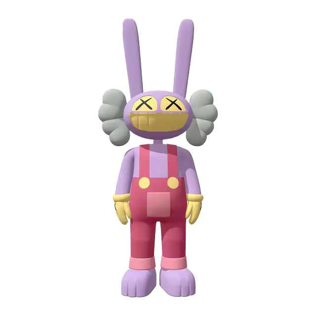 KAWS X JAX Accomplice神奇的马戏团 手办模型预览图