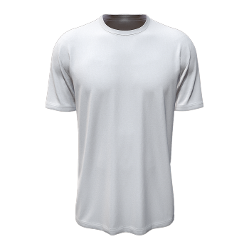 宽松休闲基础款打底圆领T恤内搭 白色