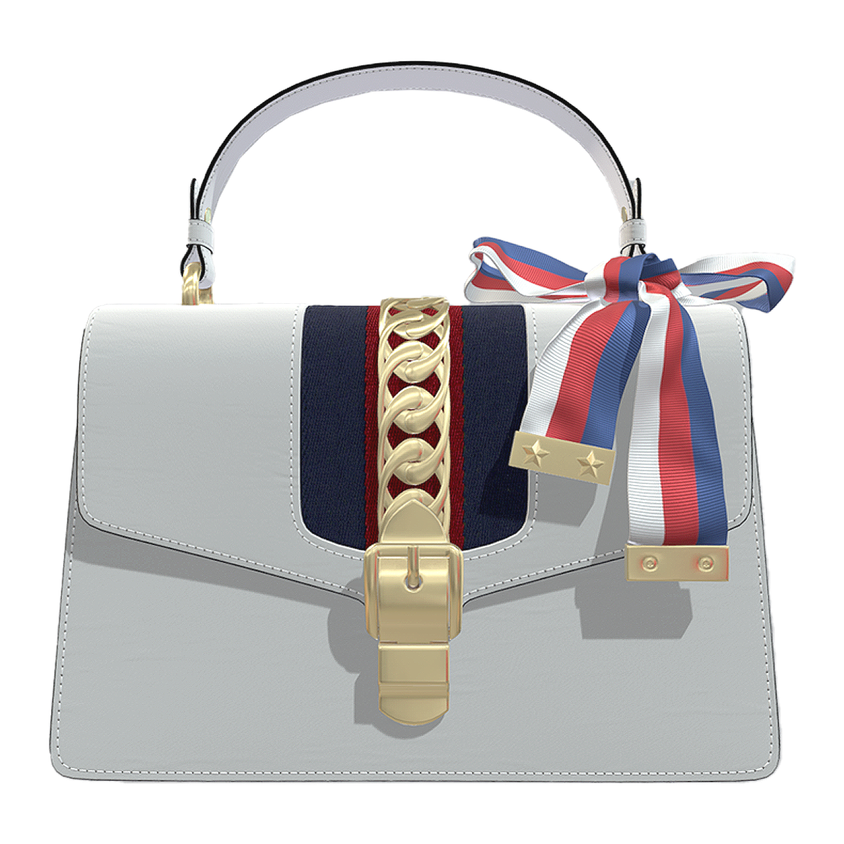 GUCCI 古驰 Sylvie 塞尔维亚中号 手提包 | 手提包,奢侈品,皮革,英伦风,GUCCI,古驰,腋下包,古驰Sylvie,古驰塞尔维亚,信封包,3D模型,3D打印,3D素材,obj,glTF,fbx,dae,stl,3ds,glb,usdz,3dmax,blender模型,VisionPro,3D建模,3D扫描,3d打印模型