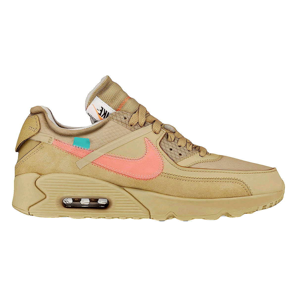 OFF-WHITE X Nike Air Max 90 耐克联名款 休闲跑步鞋