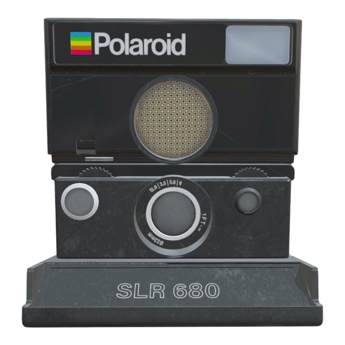 Polaroid宝丽来SLR-680 | 相机3D模型,小型相机,宝丽来相机,1982年,Polaroid,Polaroid相机,宝丽来,SLR-680,Polaroid公司,PolaroidSLR-680,3D模型,3D打印,3D素材,obj,glTF,fbx,dae,stl,3ds,glb,usdz,3dmax,blender模型,VisionPro,3D建模,3D扫描,3d打印模型