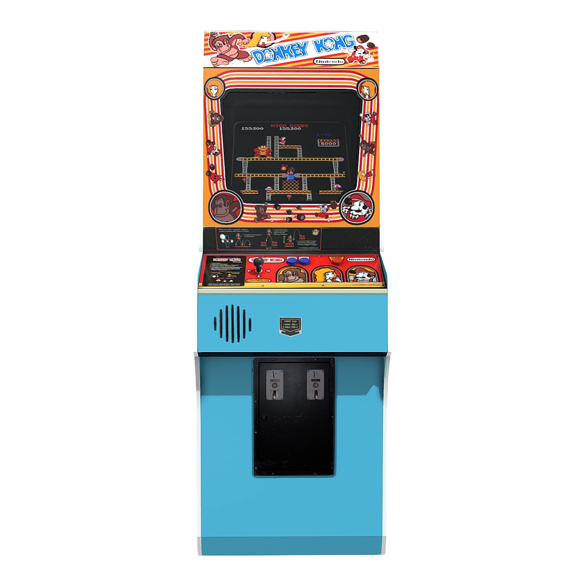 DonkeyKong大金刚街机游戏机 | 游戏,游戏机,电子游戏,街机,街机游戏,街机3D模型,DonkeyKong,DonkeyKong街机,大金刚,大金刚街机,3D模型,3D打印,3D素材,obj,glTF,fbx,dae,stl,3ds,glb,usdz,3dmax,blender模型,VisionPro,3D建模,3D扫描,3d打印模型