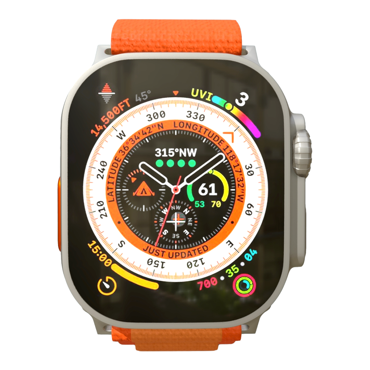 Apple Watch Ultra苹果智能手表（2022款） | 苹果,手表3D模型,Apple,橙色,智能手表,2022款,苹果智能手表,AppleWatchUltra,AppleWatchUltra智能手表,高山回环式表带,3D模型,3D打印,3D素材,obj,glTF,fbx,dae,stl,3ds,glb,usdz,3dmax,blender模型,VisionPro,3D建模,3D扫描,3d打印模型