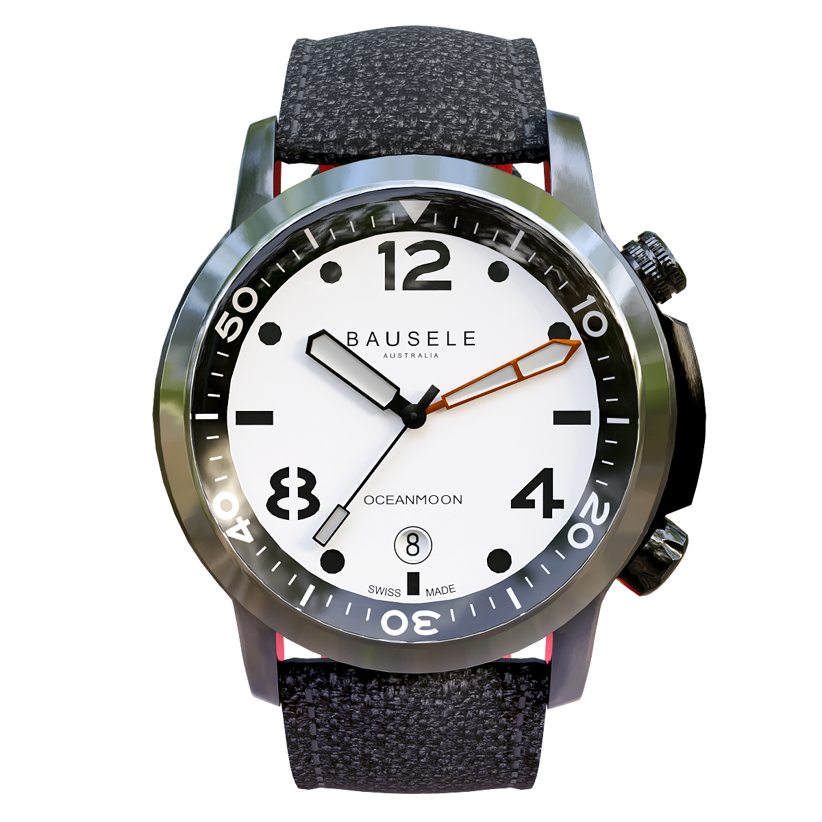澳大利亚Bausele White Oceanmoon白色海洋月亮手表 | 腕表,手表,手表3D模型,防水,指针手表,澳大利亚手表,BauseleWhiteOceanmoon,BauseleWhiteOceanmoon手表,白色海洋月亮,钛合金,3D模型,3D打印,3D素材,obj,glTF,fbx,dae,stl,3ds,glb,usdz,3dmax,blender模型,VisionPro,3D建模,3D扫描,3d打印模型