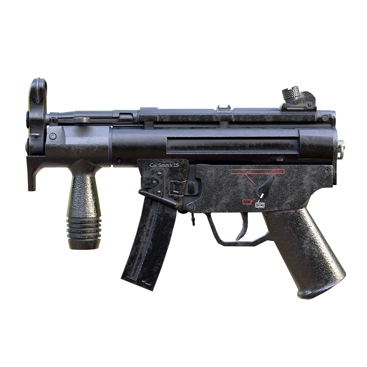 HK MP5K超短型冲锋枪 | 现代武器,MP5K,MP5K冲锋枪,HK,德国冲锋枪,Heckler&Koch,冲锋枪3D模型,枪械武器,9毫米口径,超短型冲锋枪,3D模型,3D打印,3D素材,obj,glTF,fbx,dae,stl,3ds,glb,usdz,3dmax,blender模型,VisionPro,3D建模,3D扫描,3d打印模型