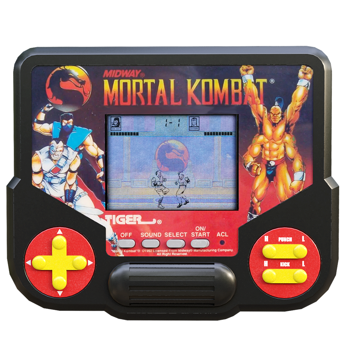 Tiger Electronic游戏掌机-MORTAL KOMBAT真人快打游戏