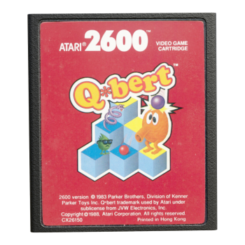 Q*BERT Q伯特Atari游戏机卡带