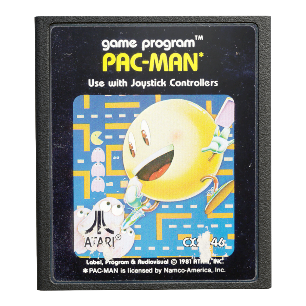 PAC-MAN 吃豆人Atari游戏机卡带 | 游戏,游戏卡带,卡带3D模型,吃豆人,PAC-MAN,吃豆人游戏,游戏机卡带,游戏机部件,Atari游戏机卡带,PAC-MAN游戏,3D模型,3D打印,3D素材,obj,glTF,fbx,dae,stl,3ds,glb,usdz,3dmax,blender模型,VisionPro,3D建模,3D扫描,3d打印模型