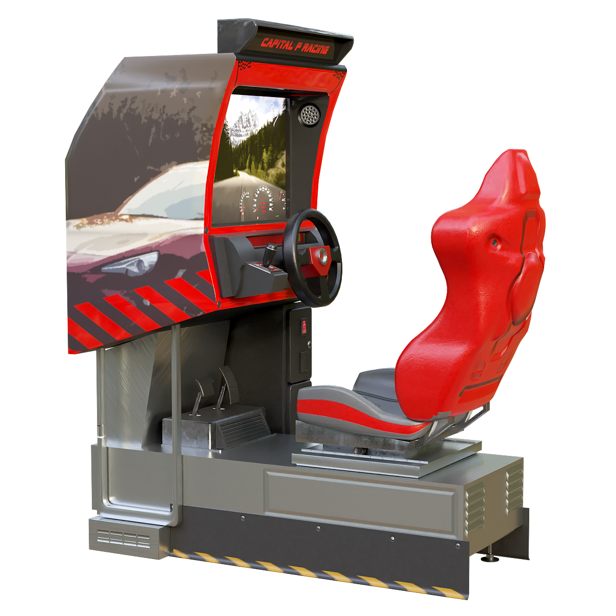 CAPITAL F Racing单人赛车街机游戏机 | 游戏,赛车游戏,游戏机,娱乐游戏,街机,街机游戏,街机游戏机,街机3D模型,CAPITALFRacing,单人游戏,3D模型,3D打印,3D素材,obj,glTF,fbx,dae,stl,3ds,glb,usdz,3dmax,blender模型,VisionPro,3D建模,3D扫描,3d打印模型