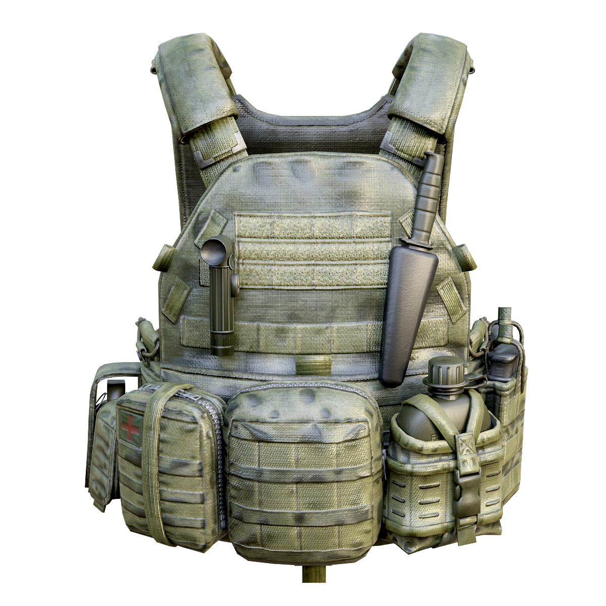 现代军用多功能防弹工具背心 | 军绿色,防弹背心,战术背心,防弹背心3D模型,装备防具,工具背心,多功能背心,军用背心,现代军用防具,作战背心,3D模型,3D打印,3D素材,obj,glTF,fbx,dae,stl,3ds,glb,usdz,3dmax,blender模型,VisionPro,3D建模,3D扫描,3d打印模型