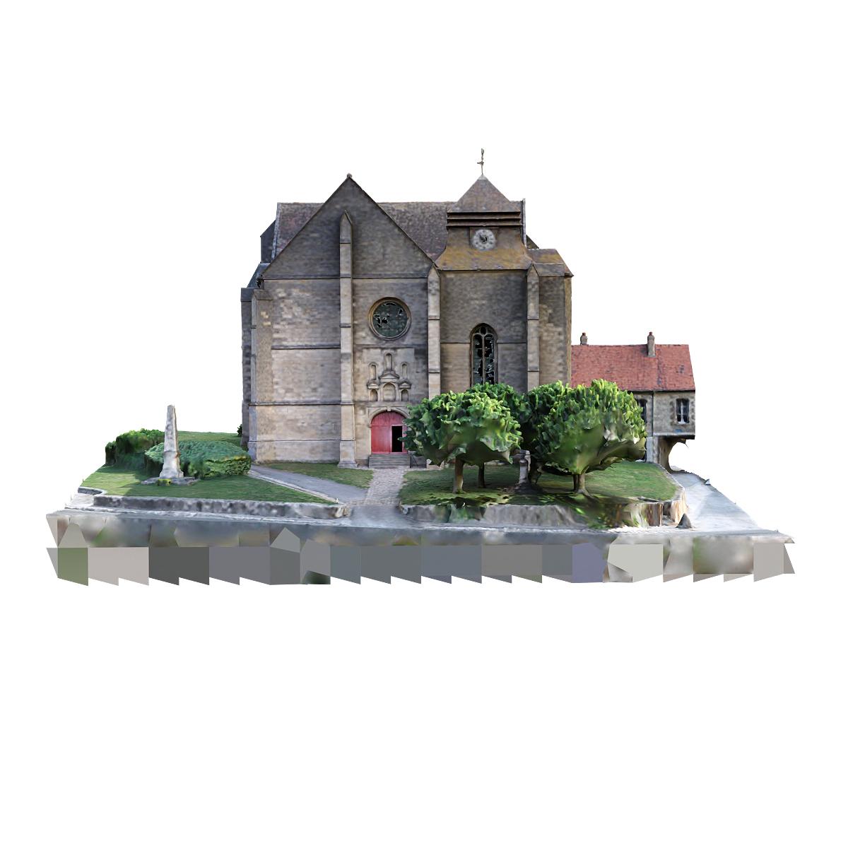 法国Chouy村庄教堂 | 建筑,建筑物,教堂,教堂3D模型,公共设施,法国,大型建筑,村庄教堂,法国教堂,Chouy村庄,3D模型,3D打印,3D素材,obj,glTF,fbx,dae,stl,3ds,glb,usdz,3dmax,blender模型,VisionPro,3D建模,3D扫描,3d打印模型