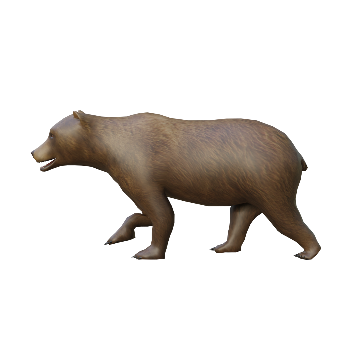 棕熊 | 棕熊,3D模型,3D打印,3D素材,obj,glTF,fbx,dae,stl,3ds,glb,usdz,3dmax,blender模型,VisionPro,3D建模,3D扫描,3d打印模型