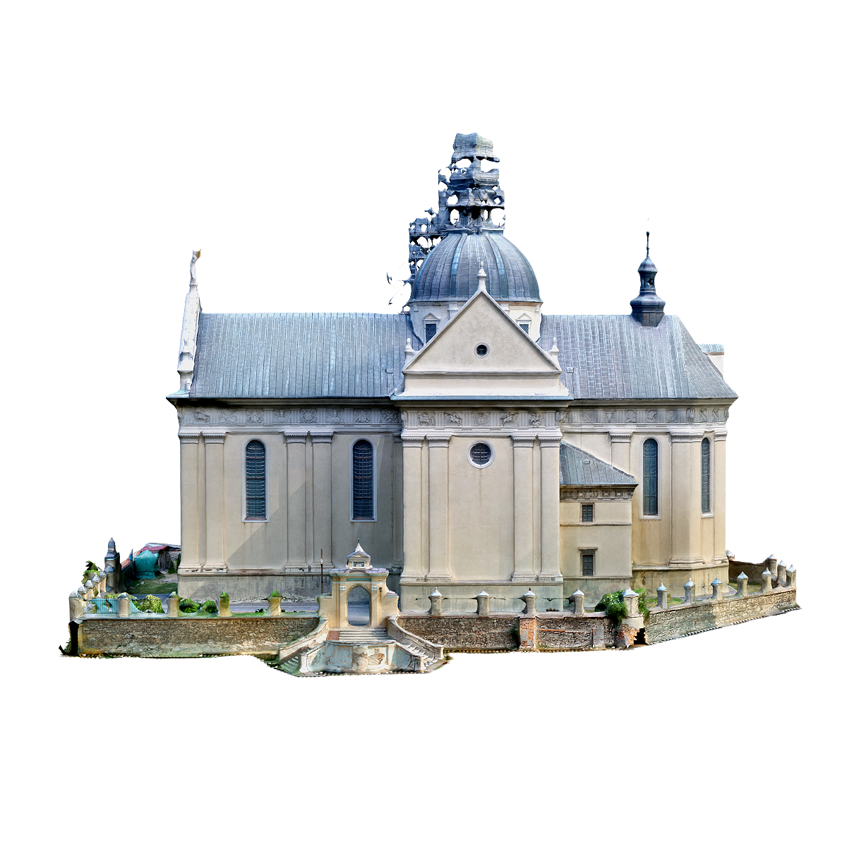 乌克兰乔夫克瓦的圣劳伦斯教堂 | 宗教,教堂3D模型,文化遗产,17世纪,乌克兰,历史悠久,建筑3D扫描,乔夫克瓦的圣劳伦斯教堂,乌克兰教堂,乌克兰巴洛克风格的杰作之一,3D模型,3D打印,3D素材,obj,glTF,fbx,dae,stl,3ds,glb,usdz,3dmax,blender模型,VisionPro,3D建模,3D扫描,3d打印模型