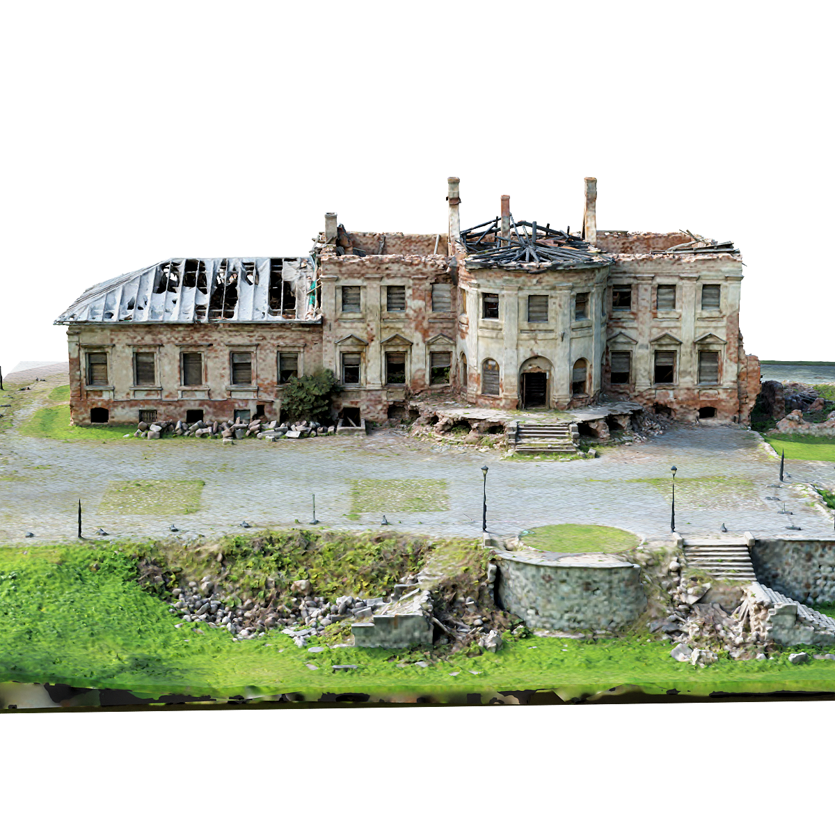 拉脱维亚古尔贝宫殿废墟 | 大型建筑,拉脱维亚,建筑3D扫描,19世纪末,历史文化,拉脱维亚古尔贝宫殿废墟,宫殿废墟,古尔贝,废墟3D模型,新古典主义风格设计,3D模型,3D打印,3D素材,obj,glTF,fbx,dae,stl,3ds,glb,usdz,3dmax,blender模型,VisionPro,3D建模,3D扫描,3d打印模型