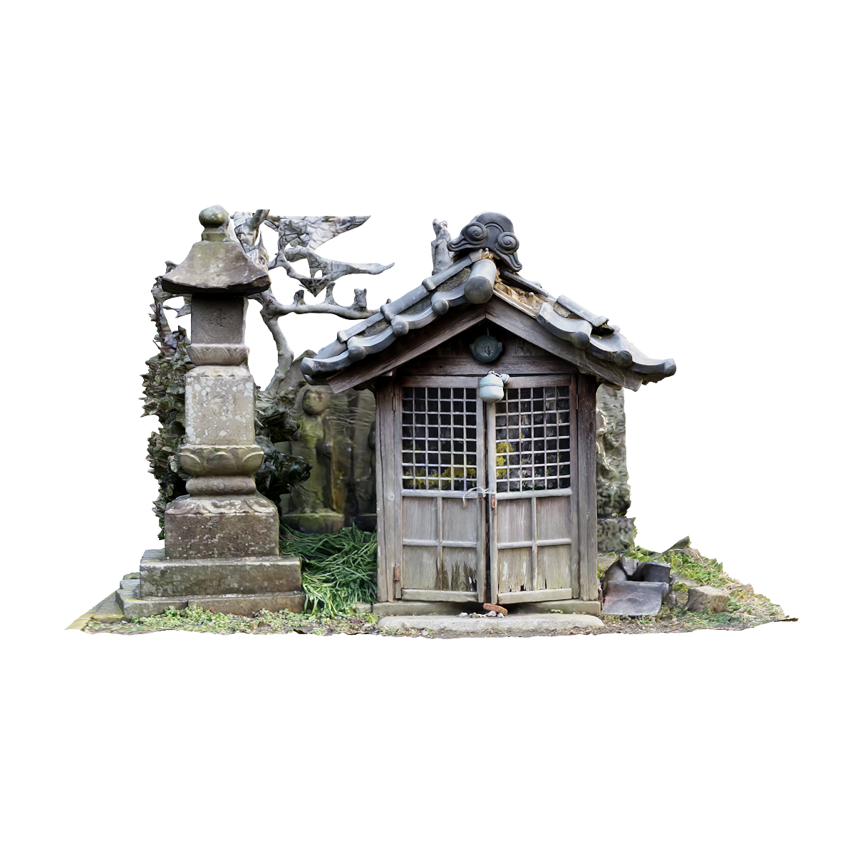 日本路边神祠 | 日本,宗教,日本文化,日本宗教,建筑3D扫描,日本神祠,神祠3D模型,水元村,民间信仰,神祠,3D模型,3D打印,3D素材,obj,glTF,fbx,dae,stl,3ds,glb,usdz,3dmax,blender模型,VisionPro,3D建模,3D扫描,3d打印模型