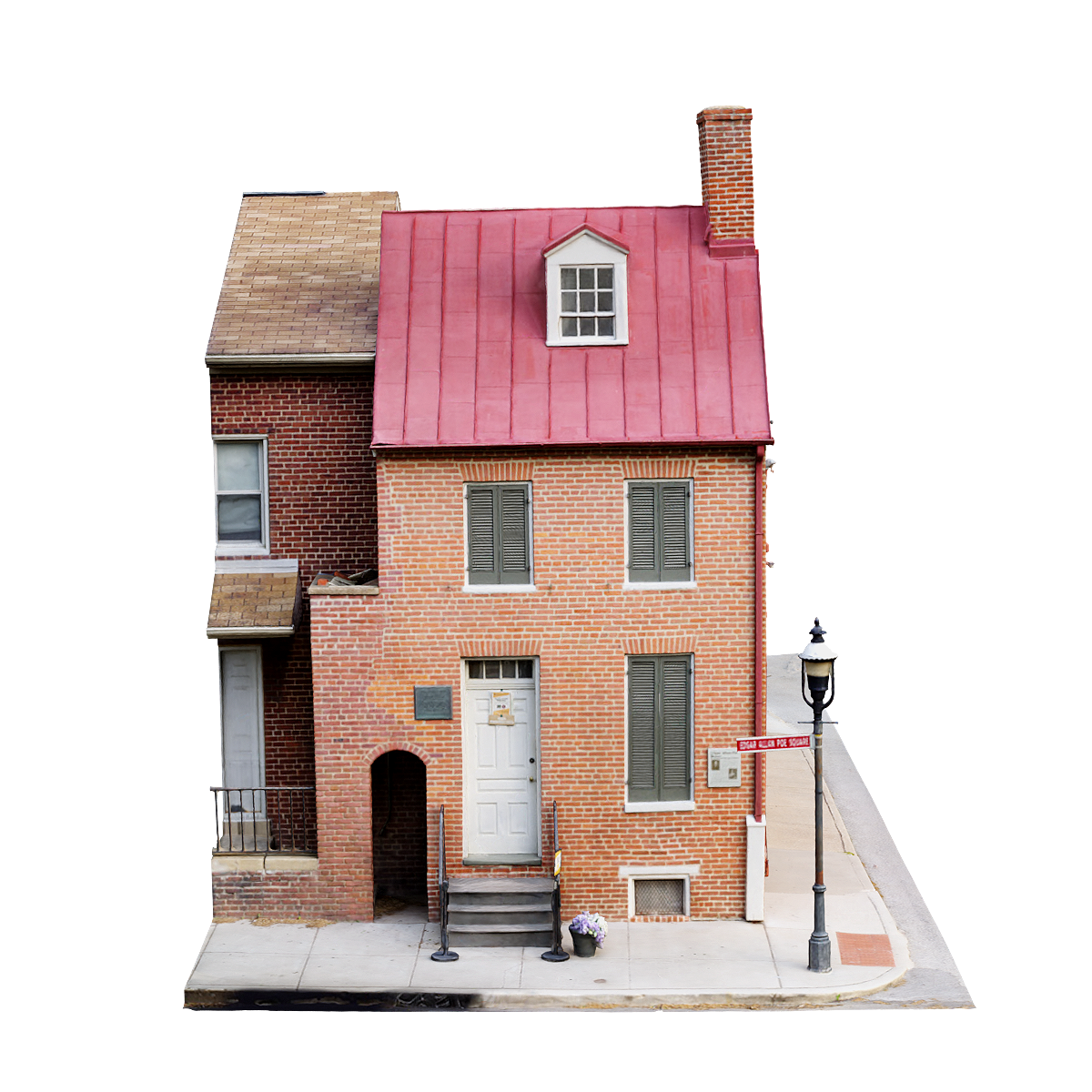 埃德加·爱伦·坡的故居 | 博物馆,房屋3D模型,美国,19世纪,建筑3D扫描,巴尔的摩市,马里兰州,埃德加·爱伦·坡的故居,埃德加·爱伦·坡,美国著名作家、诗人、批评家,3D模型,3D打印,3D素材,obj,glTF,fbx,dae,stl,3ds,glb,usdz,3dmax,blender模型,VisionPro,3D建模,3D扫描,3d打印模型