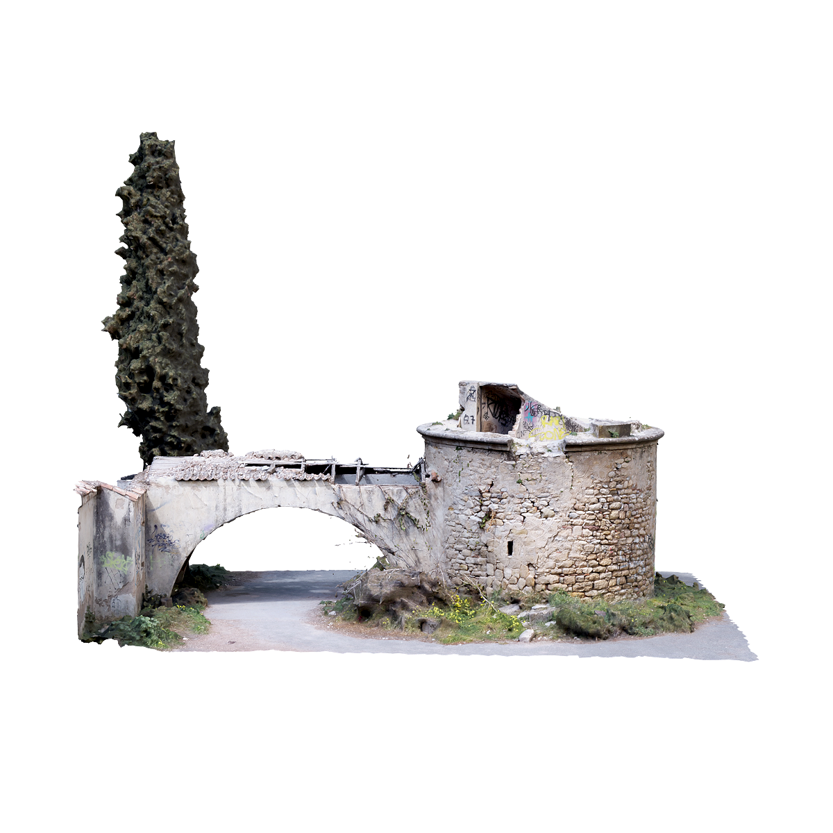 希腊雅典VillaLevidi废弃别墅入口 | 希腊,废弃别墅,建筑3D扫描,废弃建筑3D模型,VillaLevidi废弃别墅入口,别墅入口,VillaLevidi别墅,雅典,“拥有70个房间的大厦”,20世纪50年代60年代,3D模型,3D打印,3D素材,obj,glTF,fbx,dae,stl,3ds,glb,usdz,3dmax,blender模型,VisionPro,3D建模,3D扫描,3d打印模型