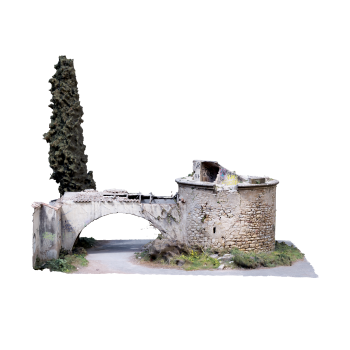 希腊雅典VillaLevidi废弃别墅入口