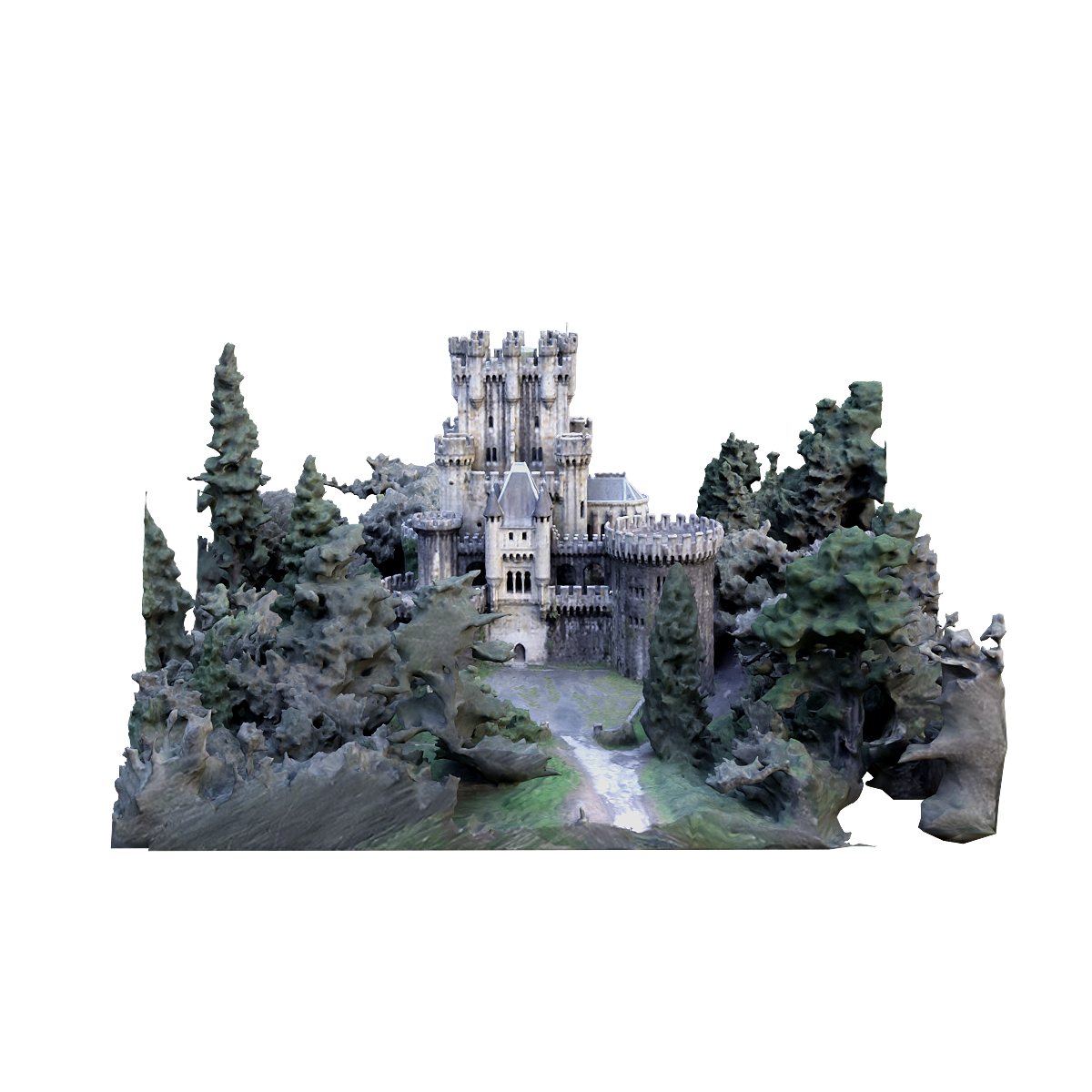 西班牙布特龙城堡 | 西班牙,大型建筑,13世纪,城堡3D模型,历史悠久,建筑3D扫描,布特龙城堡,哥特式和文艺复兴元素,毕尔巴鄂,加蒂卡山丘,3D模型,3D打印,3D素材,obj,glTF,fbx,dae,stl,3ds,glb,usdz,3dmax,blender模型,VisionPro,3D建模,3D扫描,3d打印模型